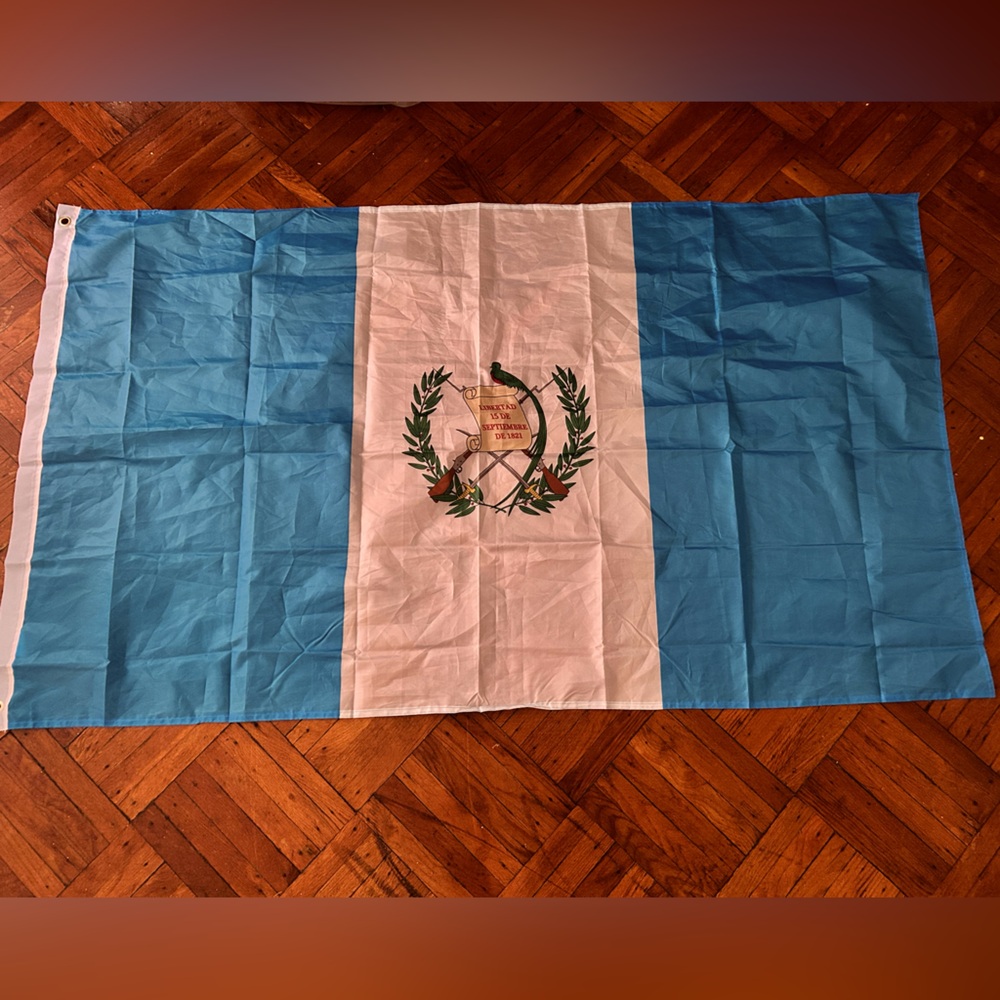 GUATEMALAN FLAG 3FTx5FT